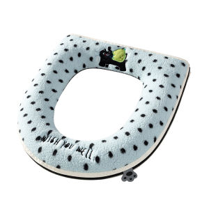XUANG | Thick Fleece Antibacterial Washable Toilet Seat Cover