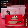 Handmade Ivory Comb Set Wedding Gift for Girlfriend Boxed Family Personal Care Tool Hair Comb Massage Comb High End Gift. 