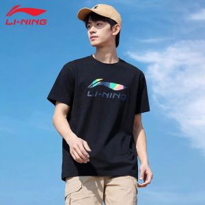 Li-Ning | Cotton Comfort Breathable Mens Short Sleeve Tshirt