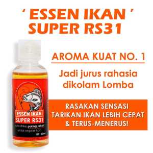 Promo Umpan pancing Super Eseen Ikan RS31 Anti Boncos Untuk  Babon Ikan Mas Lele