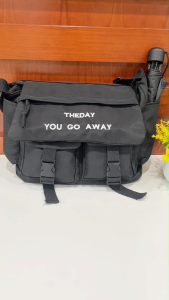 Shoulder Bags Large Capacity Harajuku Schoolbag Creative Casual Multifunction Simple Crossbody Bags Men Women