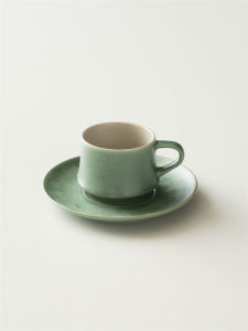 Origami Flare Ceramic Coffee Mug Japanese Style Home Use 300ml Retro Vintage Design Flask Cup for Universal Audience