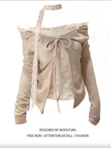 Plus Size Womens Lace Patchwork Tie Bow Long Sleeve T-Shirt Womens Autumn Faux Two-Piece Top