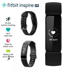 Fitbit Inspire HR Health & Fitness Tracker Smart Band Sleep Swim Tracking/Heart Rate Waterproof Sports Bracelet Smartwatch