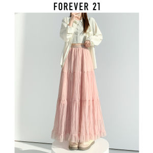 Forever21 | Đầm Midi A-Line Ghép Ren