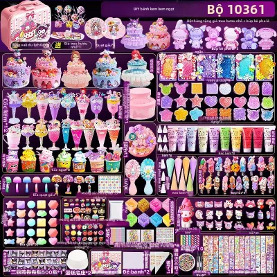 Bộ DIY Làm Bánh Giả Sáng Tạo Gacha