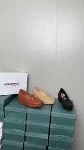 Kaleea - Giày Cao Gót Nữ Đế Xuồng Siêu Nhẹ Đi Êm Chân Cao 6p - H28