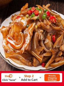 Ready-To-Eat Ear Snacks Boxed Leisure Spicy Pork Ear Threads Snacks Biscuits Baby Snacks Gao Xiang Su Brand from Mainland China