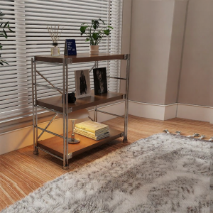 Heavy-Duty Steel Fish Tank Stand Storage Shelf