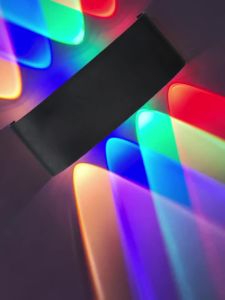 Đèn LED Treo Tường Trong Nhà Hiện Đại Cho Hành Lang Phòng Khách Phòng Ngủ Chiếu Sáng Lên Xuống 85-265V Có Thể Điều Chỉnh Độ Sáng Chống Ẩm