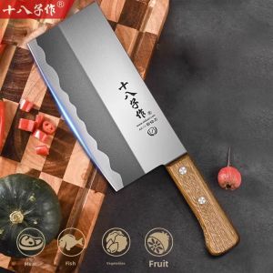 SHI BA ZI ZUO | Multi-purpose Sharp Stainless Steel Kitchen Knife