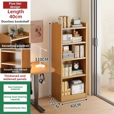 YONGJUE | Home Use Corner Bookshelf Slim Design