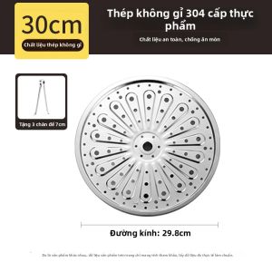 HANXIAO | Khay Hấp Inox 304 Đạt Tiêu Chuẩn Thực Phẩm