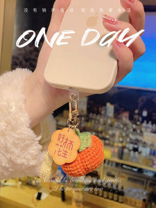 Lucky Pomegranate Mobile Phone Chain Cute Bag Charm Girls Good Luck Gift Creative Festive Supplies Practical Decoration