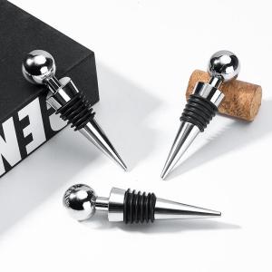 MEISITEKEKE | Metal Round Head Wine Cork Sealing Stopper