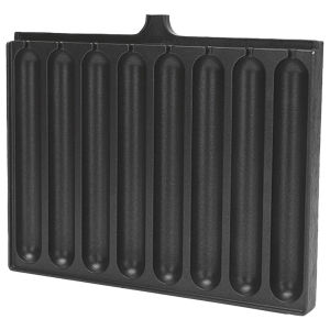 【HPS】 Efficient Sausage and Hot Dog Mold Pan with 8 Sections for Breakfast and BBQ