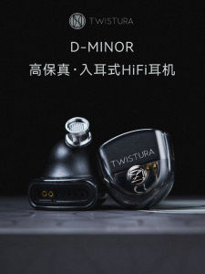 Twistura D-MINOR Wired HiFi In-Ear Headphones Replaceable Cable Circle Driver Audio Technology Earbuds Universal Music Type