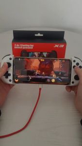 2025 ล่าสุดX3ยืดเกมControllerพัดลมระบายความร้อนDual Hallการสั่นสะเทือนBurst Switch Android IOS/PC Bluetooth Controller จอย  เกมส์  ไร้สาย
