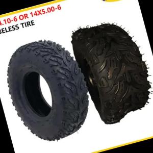 14 x 4.10-6 Front Tire Or 14 x 5.00-6 Rear Tyre For Mini ATV Quad 49CC 50CC