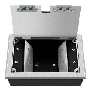 TERIUX | Waterproof Openable Five-Port Ultra-Thin Floor Socket