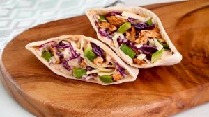 Mission Plain Flavor Pita Pockets 5 Pitas แผ่นแป้ง พิตตาพ็อคเก็ต มีไขมันต่ำ