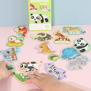 Magnetic Jigsaw Puzzle Alphabets and Numbers Magnetic Cards Fridge Magnet Kids Early Learning Educational Toys 磁力拼图 Mainan Huruf Nombor Magnetik