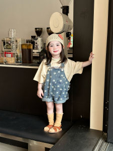 FADOBABY | Stylish Girls Denim Jumpsuit Shorts