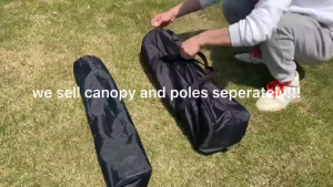 Large camping tarpaulin waterproof Oxford cloth outdoor sunshade anti UV beach canopy