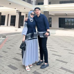 COUPLE TENUN RAYYA MIDNIGHT DRESS KONDANGAN PASANGAN - PREWEDDING