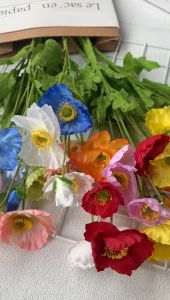 Bunga Poppy Korea Cabang 4 artificial flower