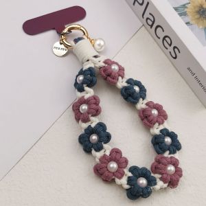 ZHENGEGE | Anti-theft Daisy Flower Decorated Phone Lanyard