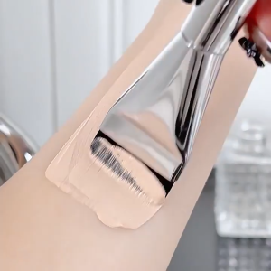 Brush Foundation Kuas Bedak Rias Datar Profesional Ultra Tipis Masker Wajah Kuas 1pcs / Brush Make Up Foundation | Brush Bedak | Kuas Riasan