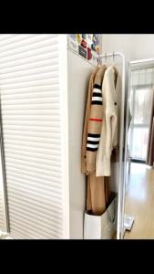 Space Saving Metal Clothing Rack