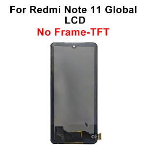 Super 6.43" TFT Display For Xiaomi Redmi Note 11 Global LCD Touch Screen Digitizer For Redmi Note 11 Global LCD Replacement Part