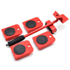 Heavy-Duty Furniture Mover with Wheels - 220Lbs Capacity Includes Appliance Sliders for Tile & Sofa/Wardrobe