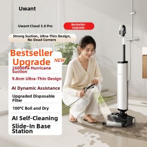 UWANT | Integrated Sweep Vac and Mop Machine with Auto Clean