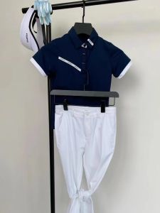 Summer Lightweight Quick-dry Breathable Golf Top Childrens
