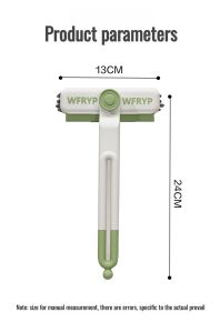 Multi-Functional Rotating Dead-End Crevice Brush Bathroom Hard Bristle Brush Floor Brush Floor Crevice Brush Sink Cleaning Brush多功能清洁一体刷