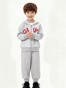 【พร้อมส่งจากกรุงเทพ】🚀ชุดเด็กกันหนาว เสื้อฮู้ดซิป กางเกงขายาว ชุดสปอร์ต ผ้าฝ้ายนุ่มสบาย 3-12 ปี