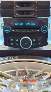 máy phát nhạc liền Amply xe Spark. tính năng aux.usb.radio. cd.