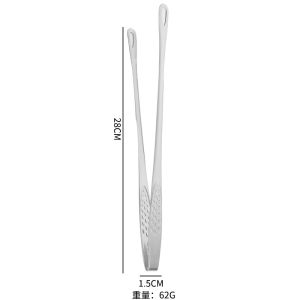 Kitchen For Home 304 Stainless Steel Korean Style Barbecue Clip Barbecue Food Steak South Korea Buffet Meal Clip