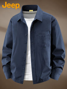 Jeep | Cool Summer Thin Long Sleeve Shirt Cotton