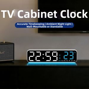 QITE | Desktop Electronic Clock With Large Digits Alarm Light