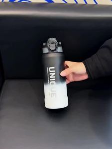 Bình Giữ Nhiệt Thể Thao Cỡ Lớn Bằng Thép Không Gỉ 316 Có Ống Hút Và Tay Cầm Di Động Giữ Nóng Và Lạnh Thích Hợp Cho Đi Xe Đạp
