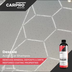 CARPRO Descale (4L) - Powerful & Versatile Acidic Car Shampoo for Hard Water and Tough Dirt