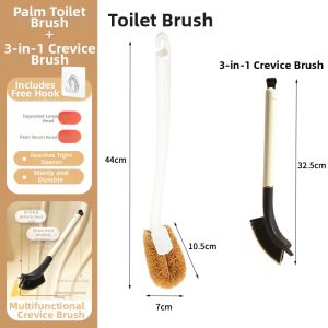 MRUN | Deep Cleaning Toilet Brush Hangable