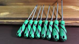 LAOA 1pc Torx Screwdriver S2 Alloy Steel Hexagonal Screwdriver with Medium Hole T6/T7/T8/T9/T10/T15/T20/T25/T30