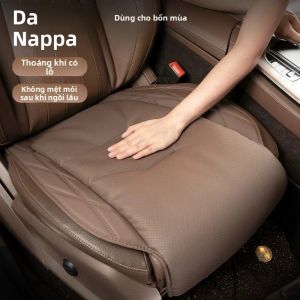 Ghế Ngồi Ô Tô Bằng Da Nappa Thoáng Khí Với Đệm Hỗ Trợ Chân Mở Rộng Mút Nhớt Phù Hợp Với Hầu Hết Các Loại Xe Sử Dụng Được Quanh Năm