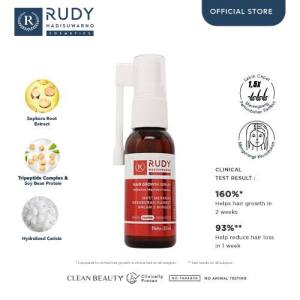 RUDY HADISUWARNO Hair Growht Serum 30 ml /penyubur rambut [merah]