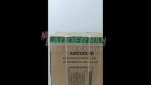 45L Large Portable Air Cooler Fan Tower Evaporative Strong Wind Honeycomb Air Conditioner Penyejuk Udara with 2 Ice Pack